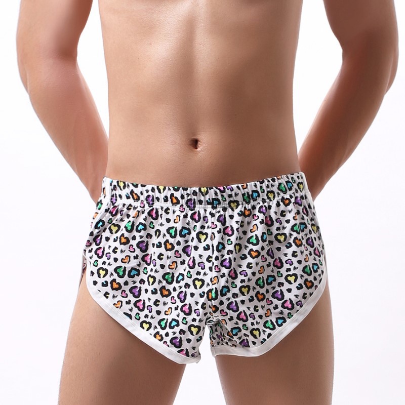 컬러 레오파드 무늬