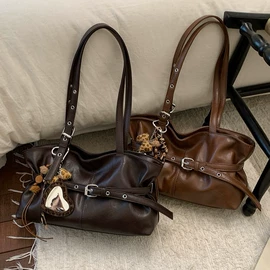 女士单肩包;托特包;水桶包