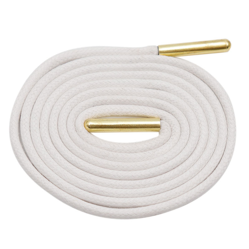 Kurojin redondo de algodón sólido de cera cordón de zapato de 3,5 mm botas Martin botas de cuero botas de herramienta botas accesorios de zapato de cera fina