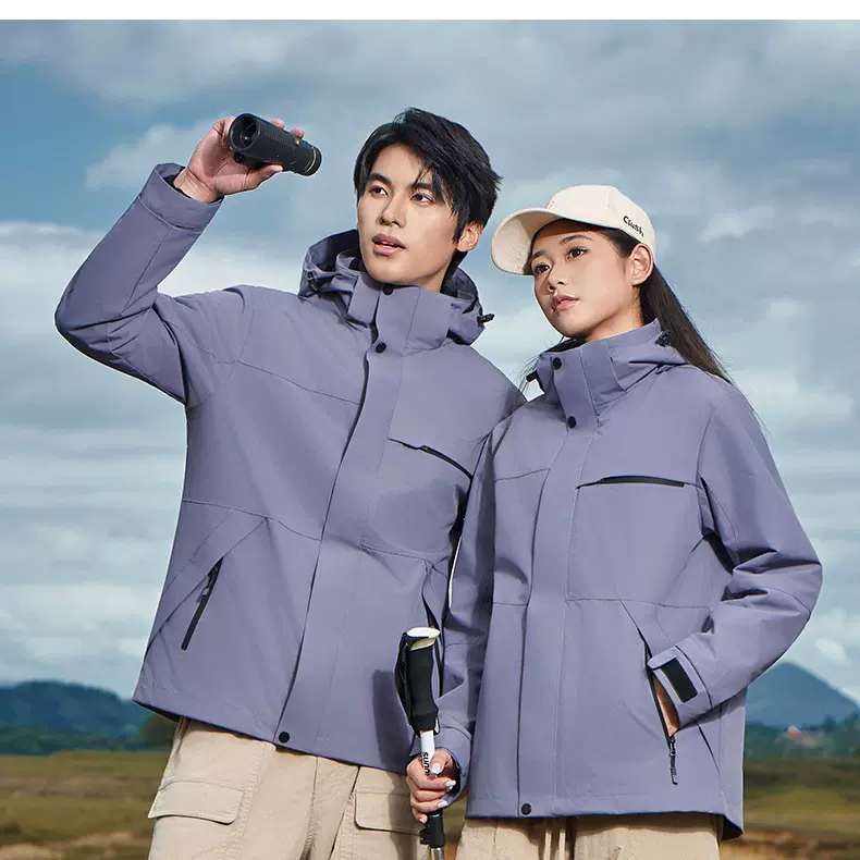 2025新款某骆某驼同款厂家直销秋冬户外外套夹克棉衣时尚情侣冲锋