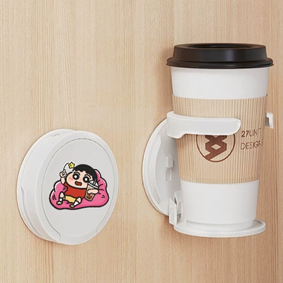 Holder Storage Rack, Car cup holder/beverage holder - white-milk-tea-xiaoxin