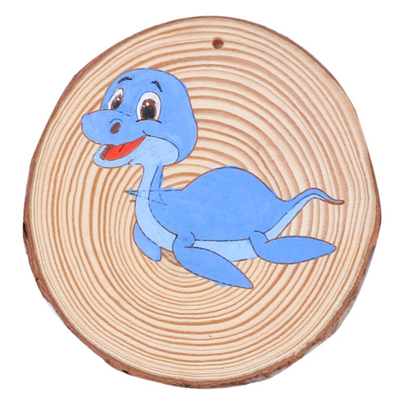 Dinosaurio DE LOS NIÑOS animales madera Pino pintura traje material bricolaje paquete kindergarten juguetes hechos a mano