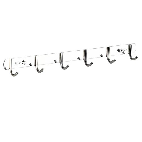 Stainless steel 304 coat hooks wall hanging wall hanging hooks row hooks coat hooks kitchen hanging rod hanging spoon