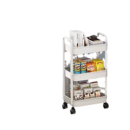 Multilayer cart for bedroom, children's storage system