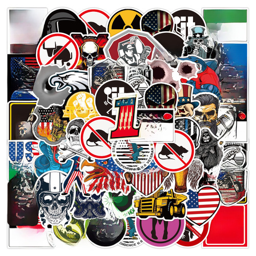 350 cartoon helmet sticker decal for welding workers, electrician safety helmet luggage decoration sticker wholesale