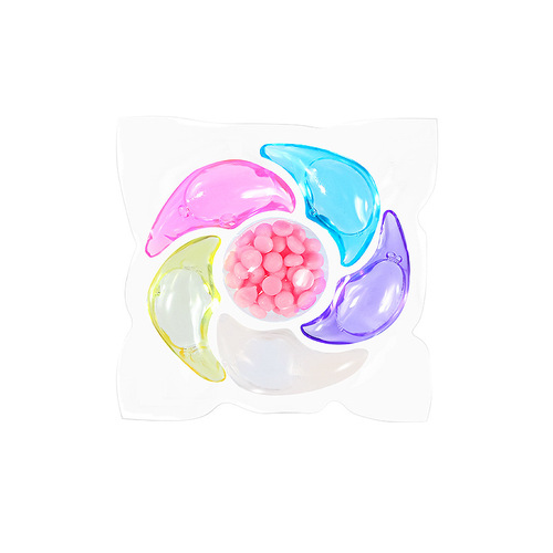 Six-chamber laundry pod loose pod high concentration stain-removing laundry beads fabric softener fragrance pod laundry ball factory wholesale