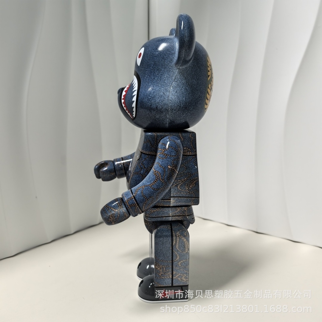 400 ARBRICK VIOLENCE BEAR LEVIS TIDE PLAYS 홈 높은 색상 가치 장식품 빌딩 블록 곰 핸드 헬드