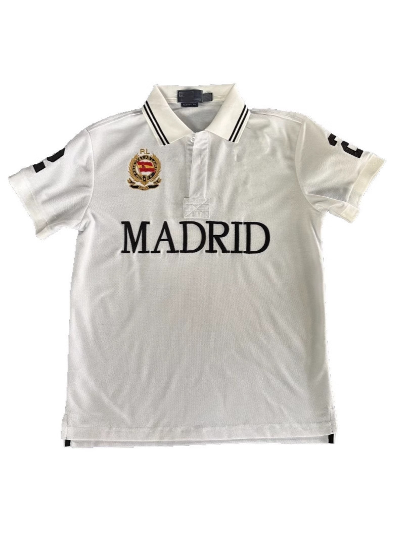 Polo Ralph Lauren Shirt Madrid Crest White