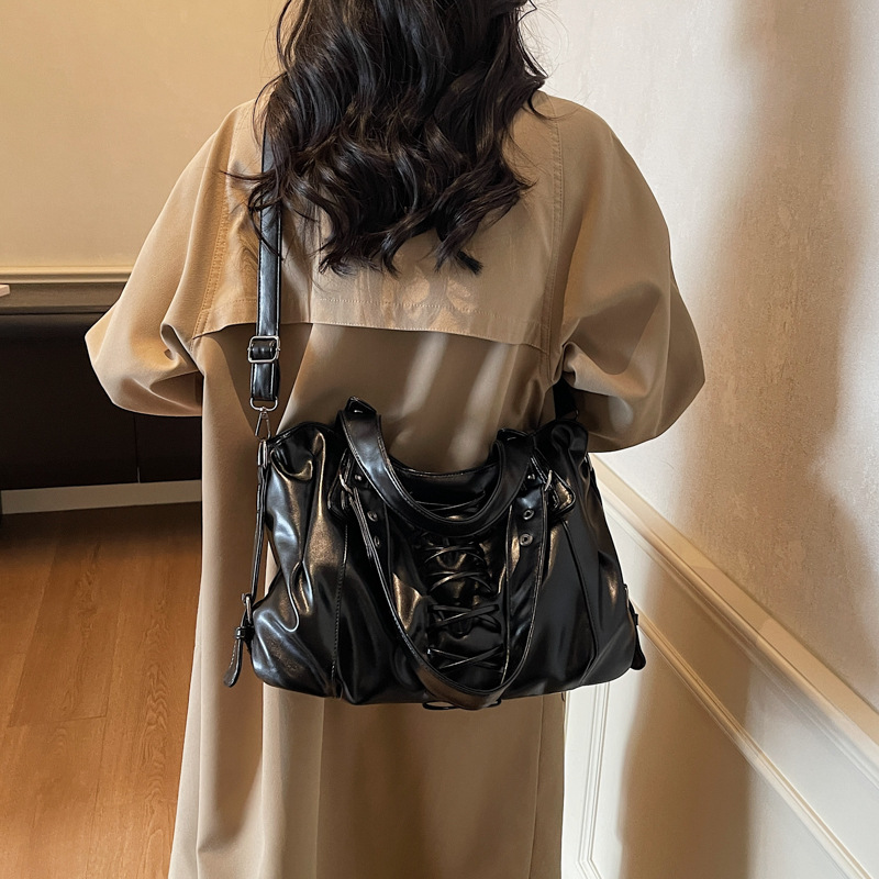 Cross-Border Hot Sale Large Capacity Tote Bag For Women, High-End Luxury Niche Shoulder Crossbody Bag, Versatile Underarm Commuter Bag - Thumbnail 3