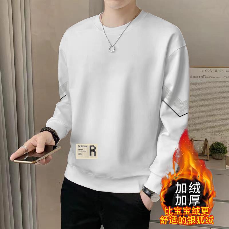 Pure White [V Rod] [fleece-lined Sweat]]