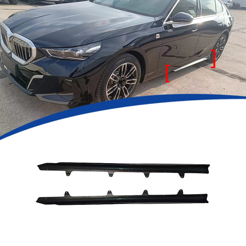 Suitable for Domestic Long-Axis Bmw Electric Car I5 Side Skirt Side Spoiler Version Mp Model Abs Material Easy to Install