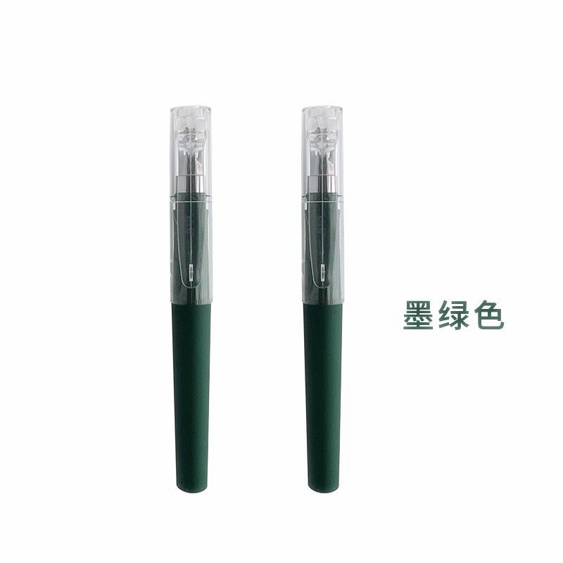 便携式随身口袋笔复古黑色中性笔签字笔黑短款迷你小巧小号简易笔|undefined