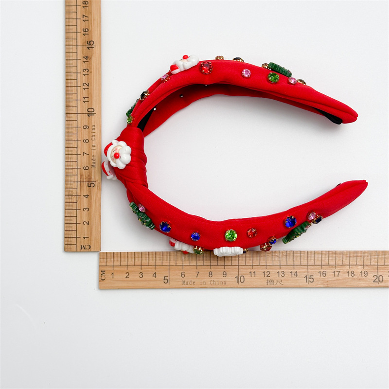 170g Weight Hair Band Hair Accessories Type 1 Piece Quantity Holiday, Festival Occasion Christmas Festival Christmas Tree, Santa Claus Pattern Women's Gender Cute Style Christmas Cute Women's Christmas Tree Santa Claus Hair Band 7