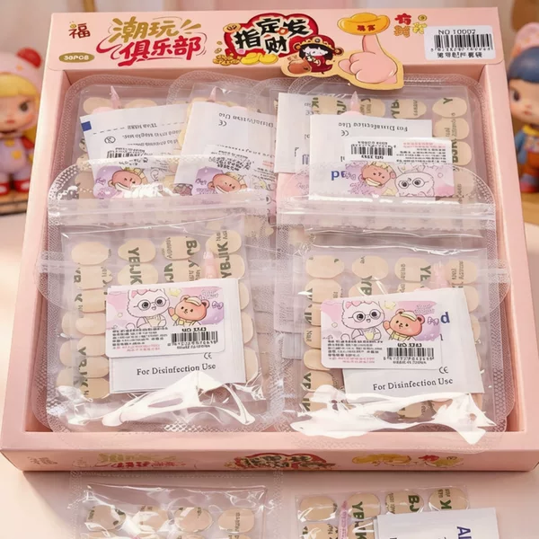 Hot-selling nail art tool kit, including cleaning alcohol pads, nail glue, and fruit jelly nail art supplies, available for wholesale