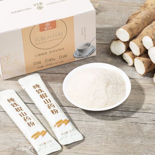 Lu Tu Iron Stick Yam Powder Wholesale Breakfast Powder Chinese Yam Factory Mixing Drink Meal Replacement Powder Wholesale Huai Yam
