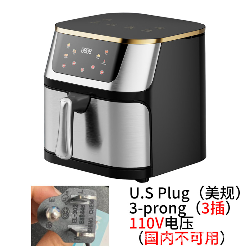 Air fryer空气炸锅10升大容量电烤箱一体机家用智能彩屏跨境专供|undefined