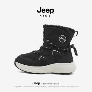 JeepͯЬ��ͯѩ��ѥ2025�����¿�Ůͯ��ů��ב���ѥ�ӽq��ͯ��ѥ