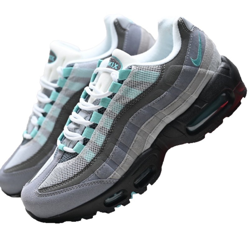 ヨーロッパステーション MAX 95 エアクッションシューズ 3 メートル反射衝撃吸収ロートップランニングシューズピュアブラックウォリアー高さ増加クロスボーダー外国貿易靴|undefined