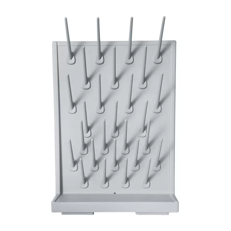 实验室滴水架PP单双面可调27棒烧杯架沥水化验室器皿凉干架高密度
