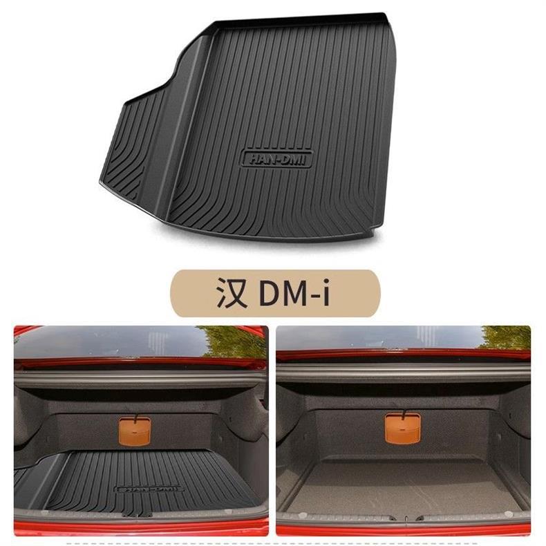 For 24 BYD Han DMi special trunk mat TPE waterproof ev version DMp car DM tail mat 23