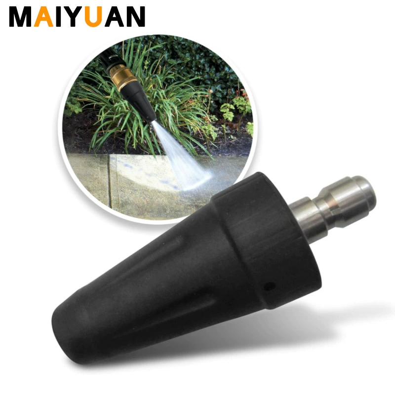 Amazon Лидер продаж водяной пистолет вращающаяся насадка в форме лотоса 2600PSI насадка для чистки пола аксессуары для мойки высокого давления