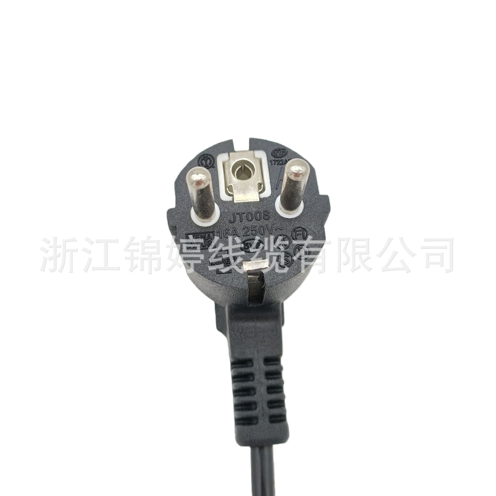 厂家直供欧标电源线 H03VV-F/H05VV-F 2/3/4 芯 欧式插头电源线