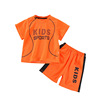 Children's uniform, set for boys, quick dry sports suit, custom made, with short sleeve