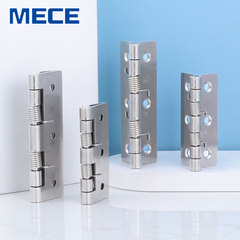 Stainless steel 304 spring hinge for furniture wardrobe doors and windows, thickened, auto-closing and self-returning