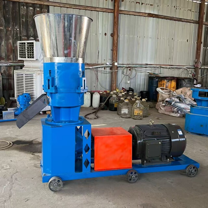 Livestock and Poultry Manure Granulator, Straw and Alfalfa Feed Pellet Processing Machine, Fish Feed Pellet Machine