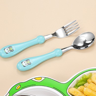304 스푼과 포크 [블루]