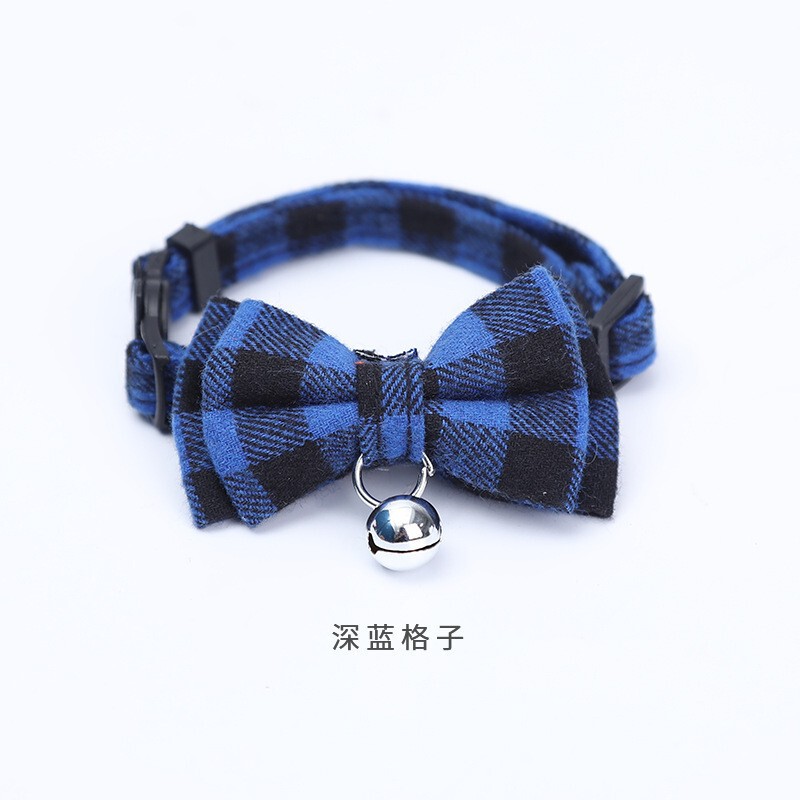 猫咪宠物项圈围脖项链四季小型犬饰品彩色柔软狗狗项圈宠物用品|undefined