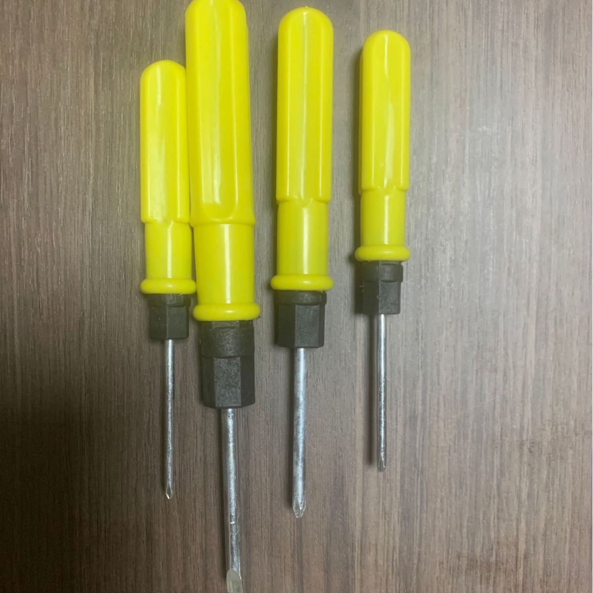 家具配送黄色双头5.0mm十字一字螺丝刀两用4.0十字一字螺丝批