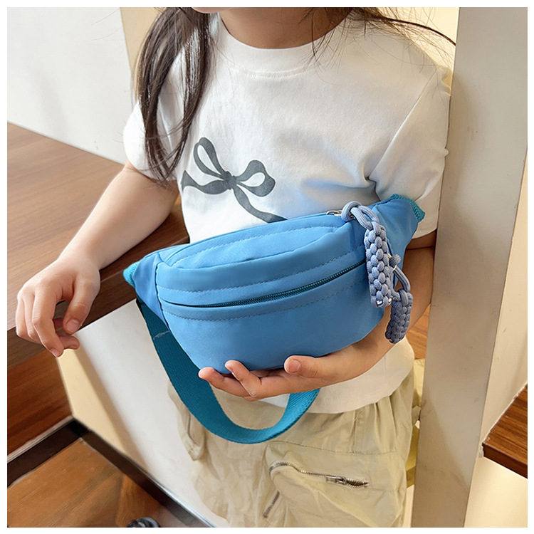 Andralyn Solid Color Minimalist Korean Casual Chest Bag for Spring and Summer New Trendy Instagram Single Shoulder Crossbody Outdoor Bag_voghion.com
