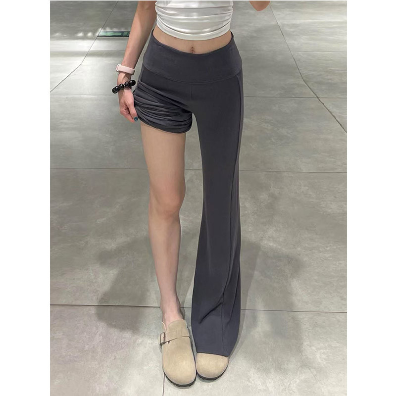 Lulu Flared Pants for Women, Summer Thin Style, Petite American Style, Stylish, Slimming, Sports Yoga Flared Sweatpants Lulu Flared Pants for Women, Summer Thin Style, Petite American Style, Stylish, Slimming, Sports Yoga Flared Sweatpants