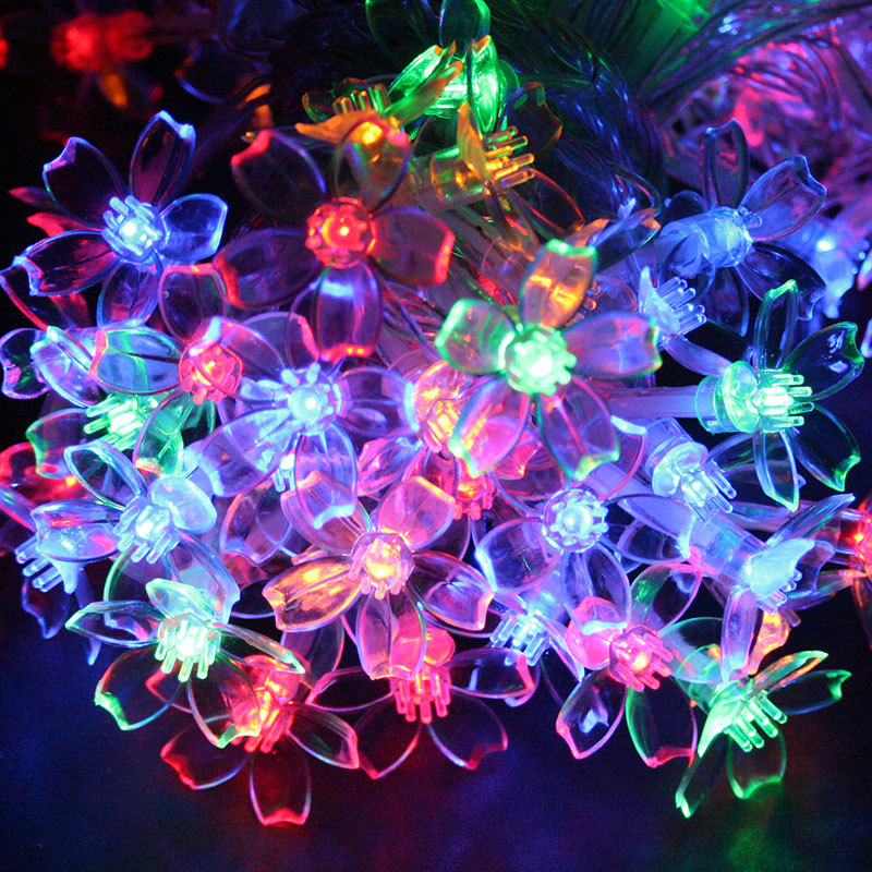 LED al aire libre acampamiento estrella luz de atmósfera pequeña bola dormitorio decoración roja de navidad pequeña luz de color
