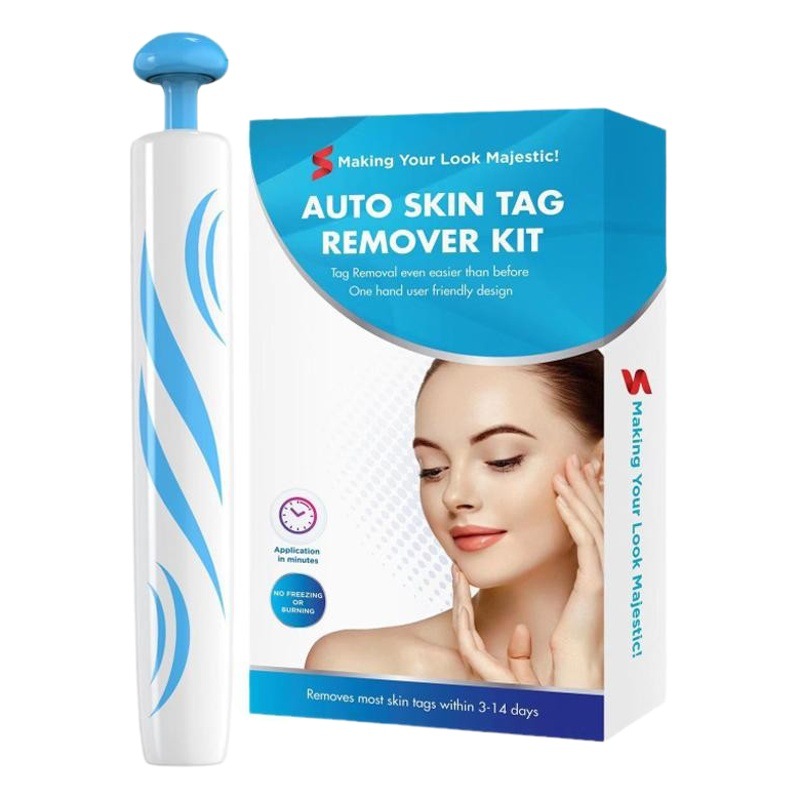 2-8mm pluma de eliminación de mole de carne callos eliminación removedor de verrugas 2-en-1 Herramienta Piel TagRemoval carne Espina grano de carne