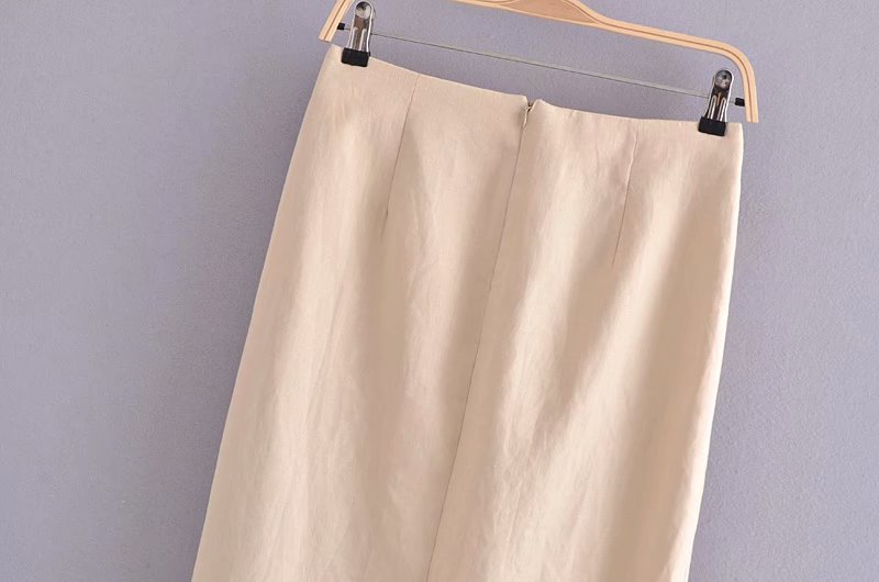 spring new linen skirt NSAM50410