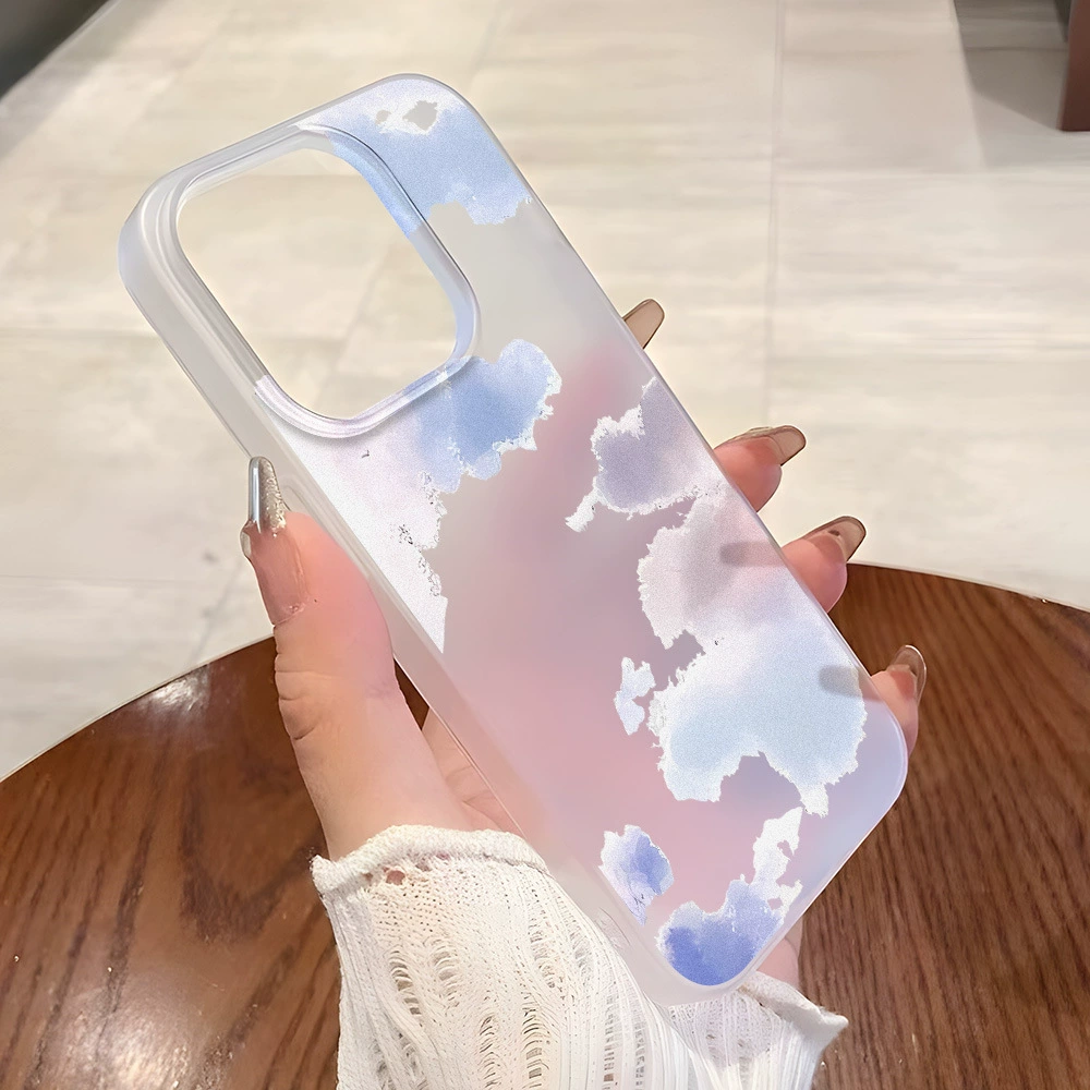 Apple, blue compatible phone case, cream iPhone 14, iphone, 15promax, 13