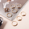 Ring, set, accessory, Amazon, suitable for import, European style, boho style