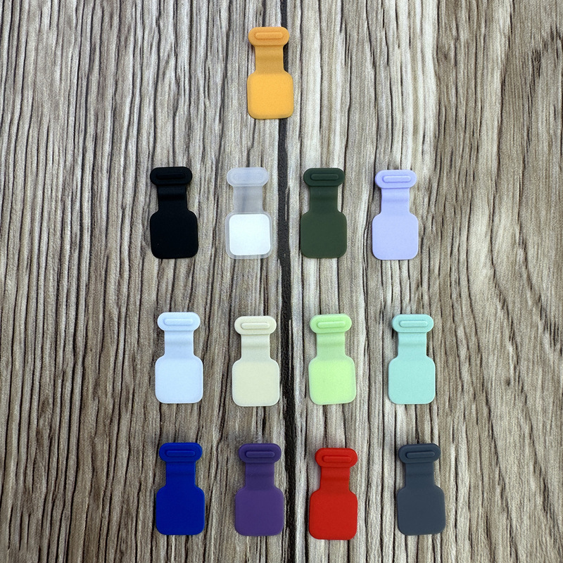 Suitable for Mobile Phone Charging Port Dust Plug Silicone Anti-Lost Plug Multiple Colors Power Plug Type-C Protective Cover