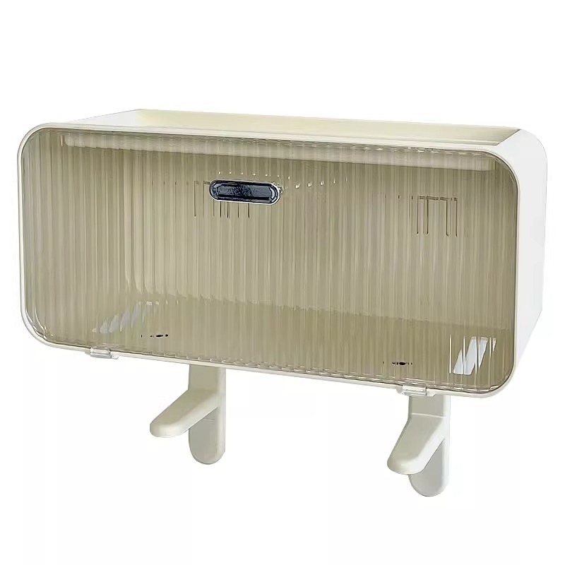 Caja de papel de baño, caja de toallas de baño, estante de almacenamiento superior del inodoro, estante de papel de rollo, caja de almacenamiento de toallas sanitarias, tía