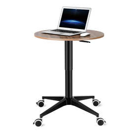 （新品）埃普2022新款落地升降桌可移动站立办公家居使用床边桌