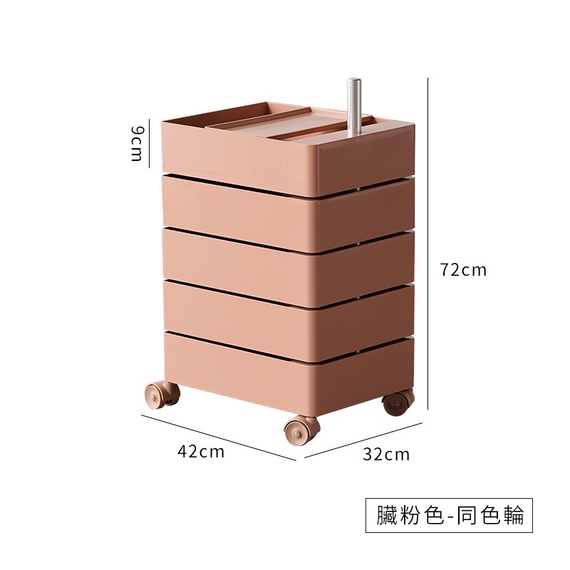 Gabinete de almacenamiento giratorio, mesera de cama móvil, armario lateral, armario nórdico simple, armario de cosméticos de red, armario de cosméticos