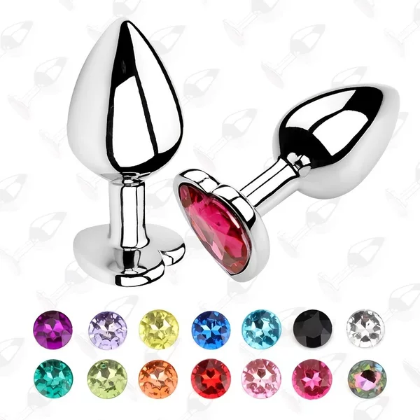 Adult Sex Toy Heart-Shaped Metal Anal Plug for Women Sm to Wear When Going Out, Sex Dilator, Flirting Sex Props