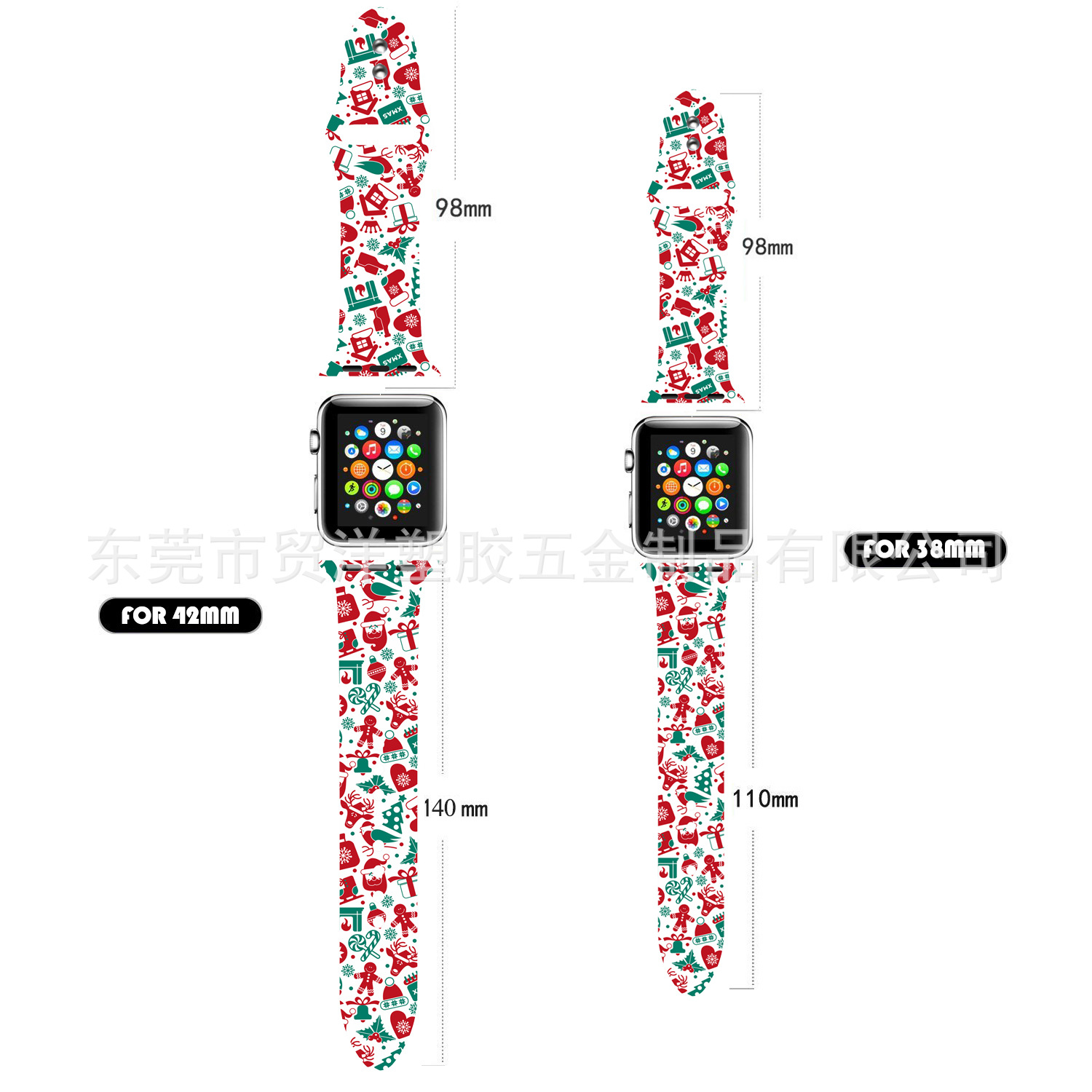 Silicone đinh đơn chính thức Một Giáng sinh vui nhộn 1 / 38/40/41/42 (thế hệ thứ 10) mm