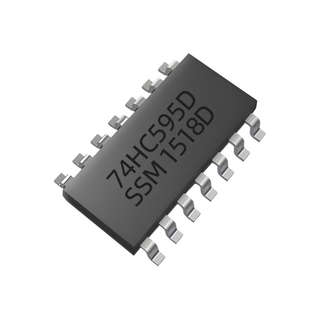 ������λ�Ĵ���оƬ74HC595D SOP-16�߼�IC���湦��8λ��λ�Ĵ���