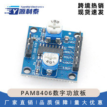 PAM8406���ֹ��Ű� ��������λ�� ������������ ����5Wx2