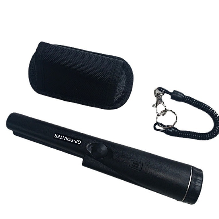 黑色手持金属探测器 GP-POINT ER探测定位棒 寻宝探测金银铜钱