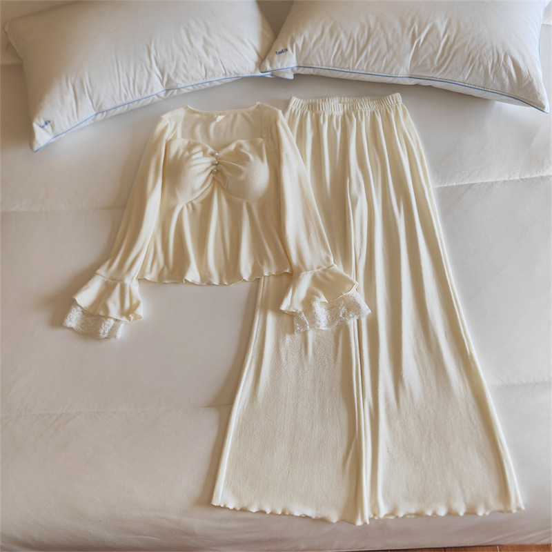 8641#(가슴 패드 포함) 슈트 크림 옐로우 아일랜드 벨벳