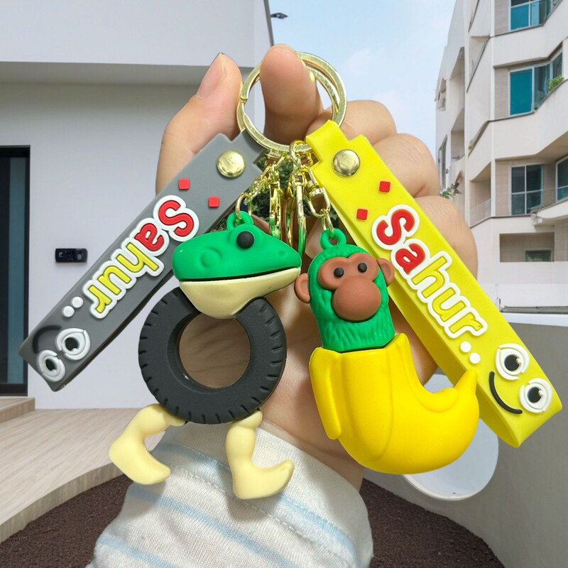 クロスボーダークリエイティブ山海経キーホルダーペンダント抽象的な形のスクールバッグペンダント木の棒外国人外国人の小さなギフト卸売|undefined